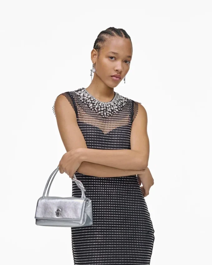 The Metallic Mini Dual Bag The Metallic Mini Dual Bag