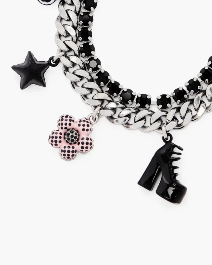 The Mini Icon Dot Charm Bracelet
