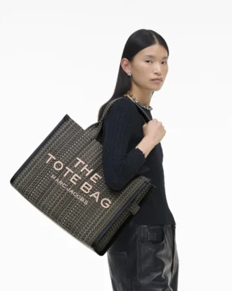 The Monogram Jacquard Large Tote Bag