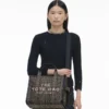 The Monogram Jacquard Medium Tote Bag The Monogram Jacquard Medium Tote Bag