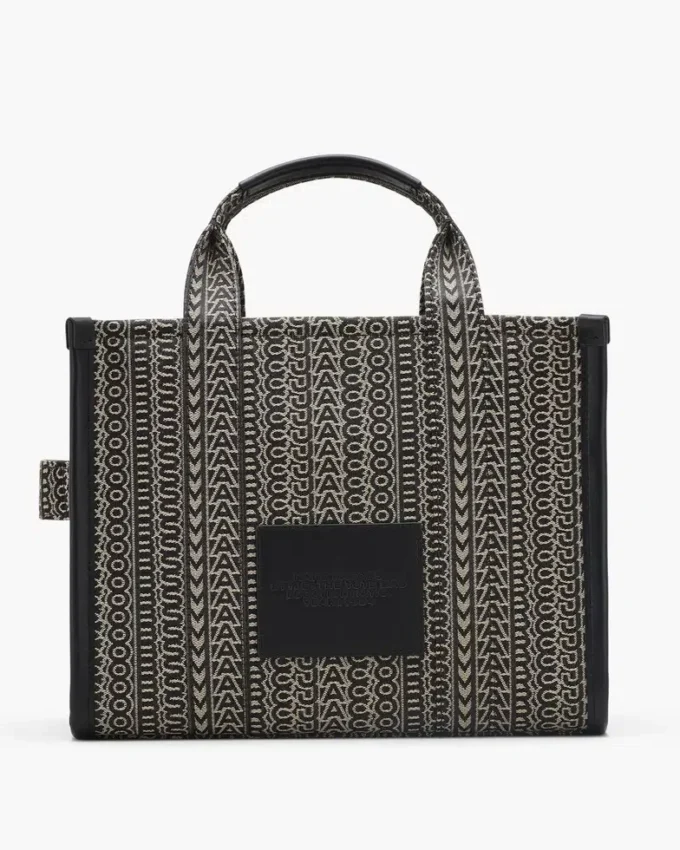 The Monogram Jacquard Medium Tote Bag The Monogram Jacquard Medium Tote Bag