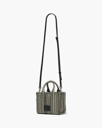 The Monogram Leather Crossbody Tote Bag