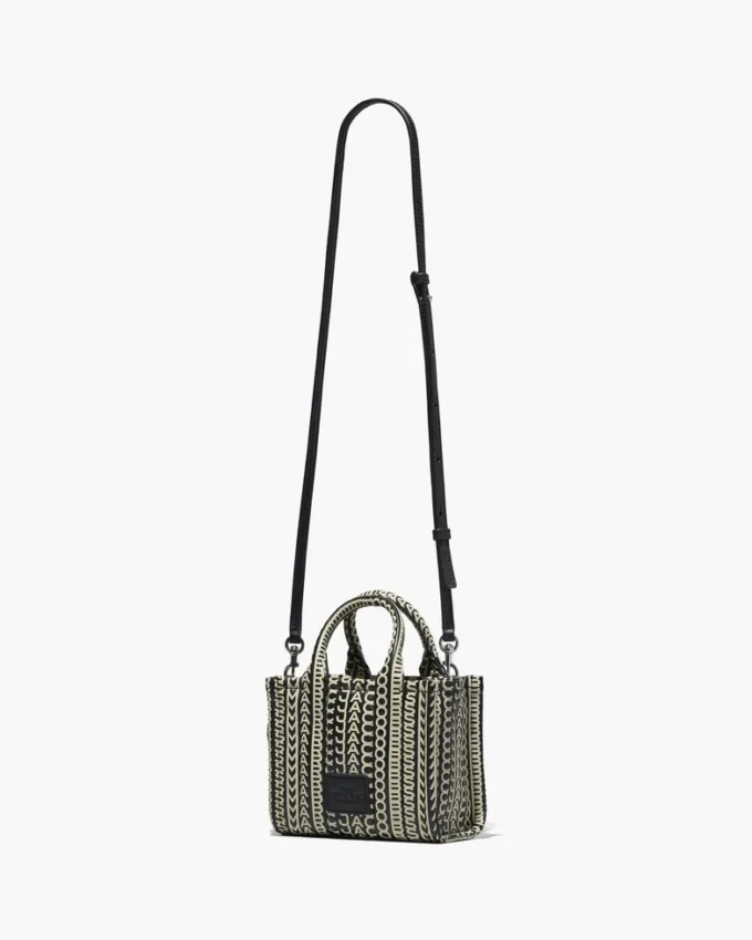 The Monogram Leather Crossbody Tote Bag The Monogram Leather Crossbody Tote Bag