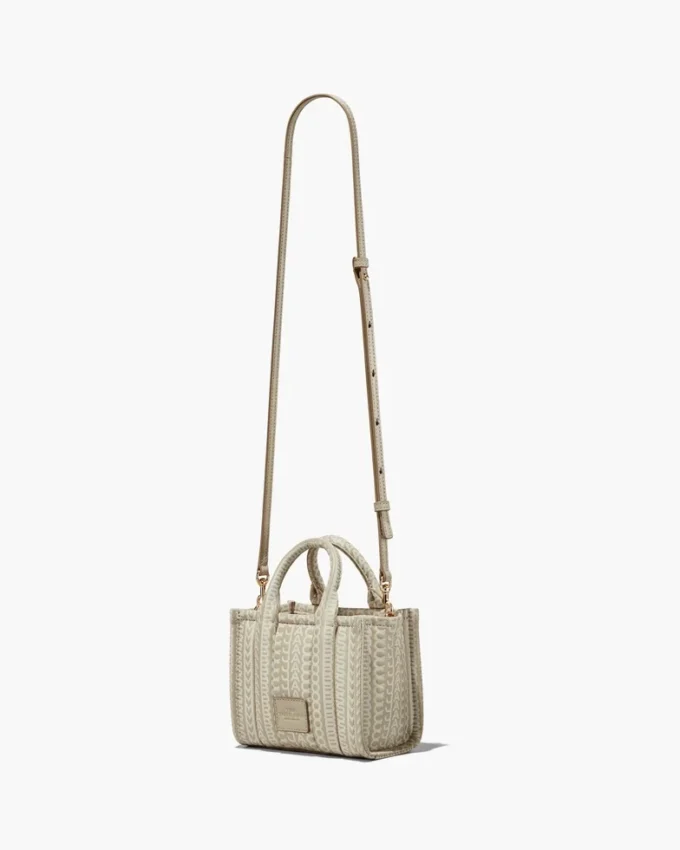 The Monogram Leather Crossbody Tote Bag The Monogram Leather Crossbody Tote Bag
