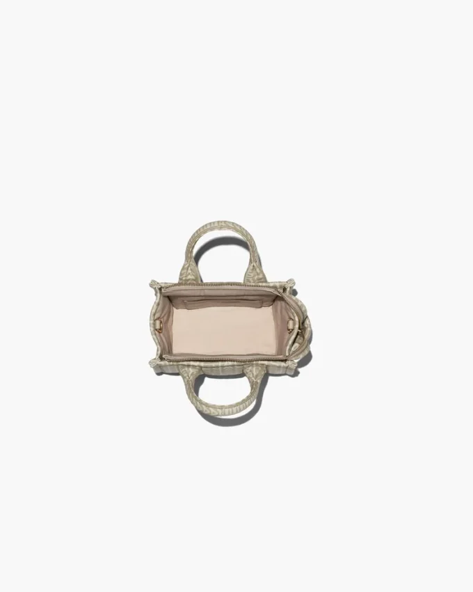 The Monogram Leather Crossbody Tote Bag The Monogram Leather Crossbody Tote Bag