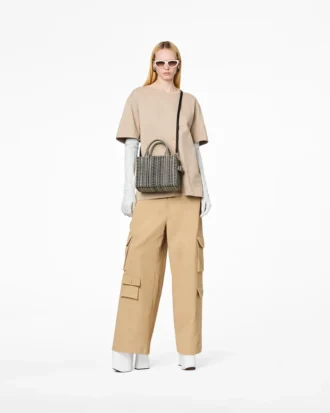 The Monogram Leather Small Tote Bag