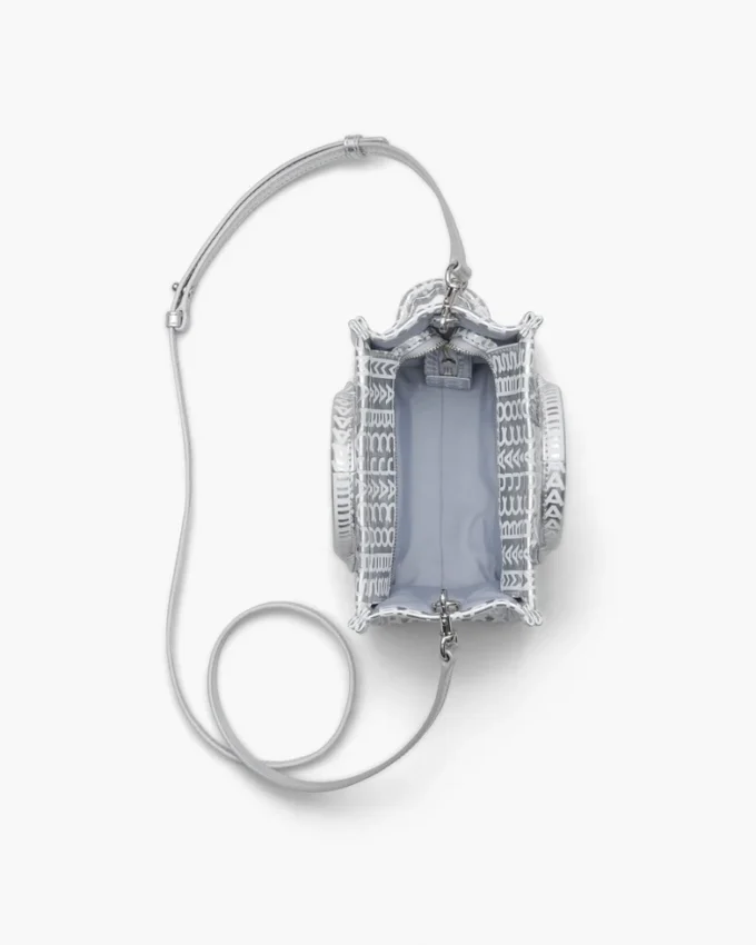 The Monogram Metallic Crossbody Tote Bag The Monogram Metallic Crossbody Tote Bag