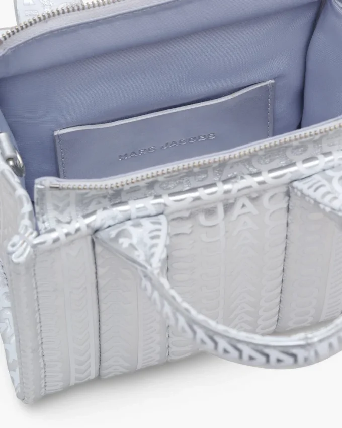 The Monogram Metallic Crossbody Tote Bag The Monogram Metallic Crossbody Tote Bag