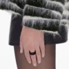 The Monogram Pave Ring The Monogram Pave Ring
