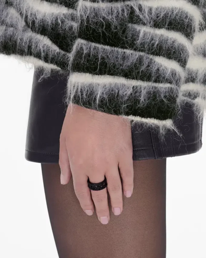 The Monogram Pave Ring The Monogram Pave Ring