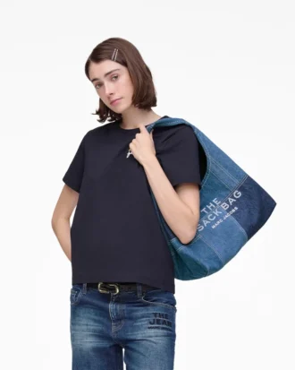 The Patchwork Denim Sack Bag The Patchwork Denim Sack Bag