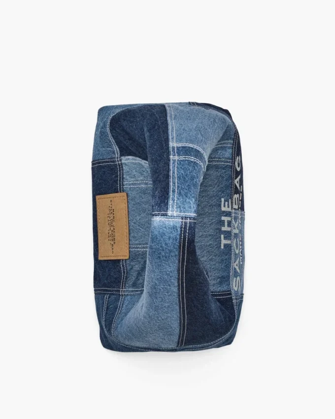 The Patchwork Denim Sack Bag The Patchwork Denim Sack Bag