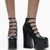 The Patent Leather Kiki Ankle Boot The Patent Leather Kiki Ankle Boot