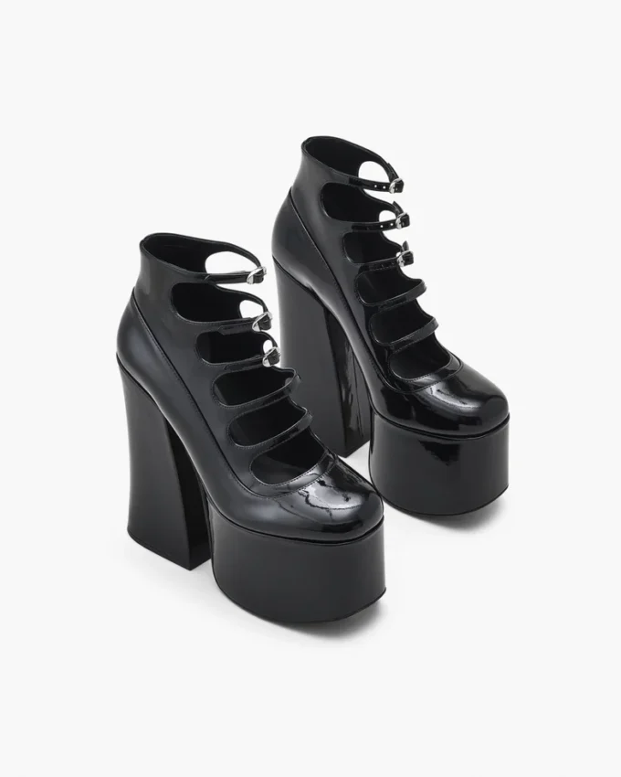 The Patent Leather Kiki Ankle Boot The Patent Leather Kiki Ankle Boot