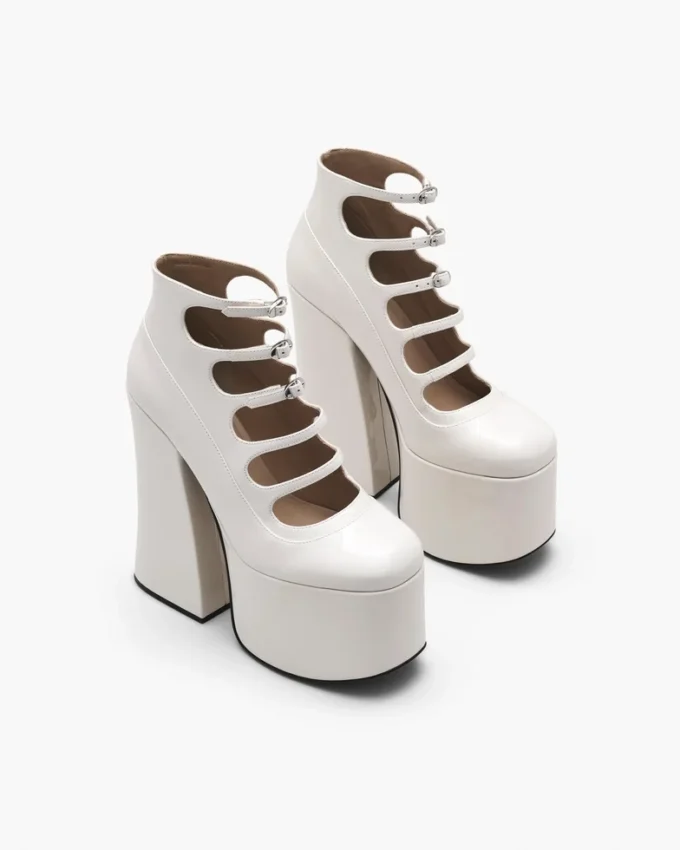 The Patent Leather Kiki Ankle Boot The Patent Leather Kiki Ankle Boot