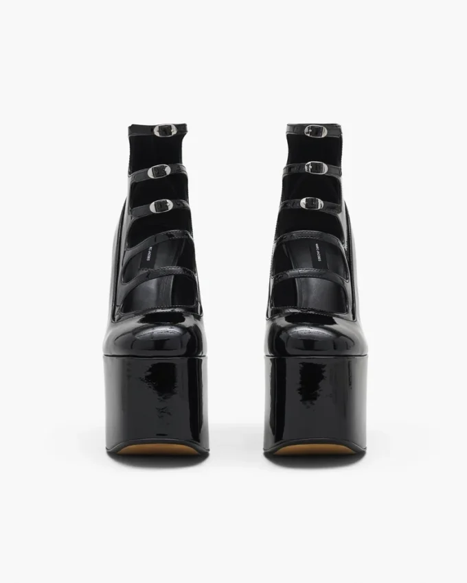 The Patent Leather Kiki Ankle Boot The Patent Leather Kiki Ankle Boot