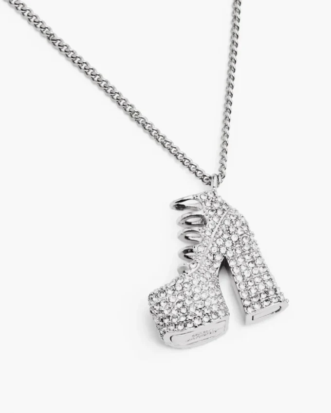 The Pave Kiki Boot Necklace The Pave Kiki Boot Necklace