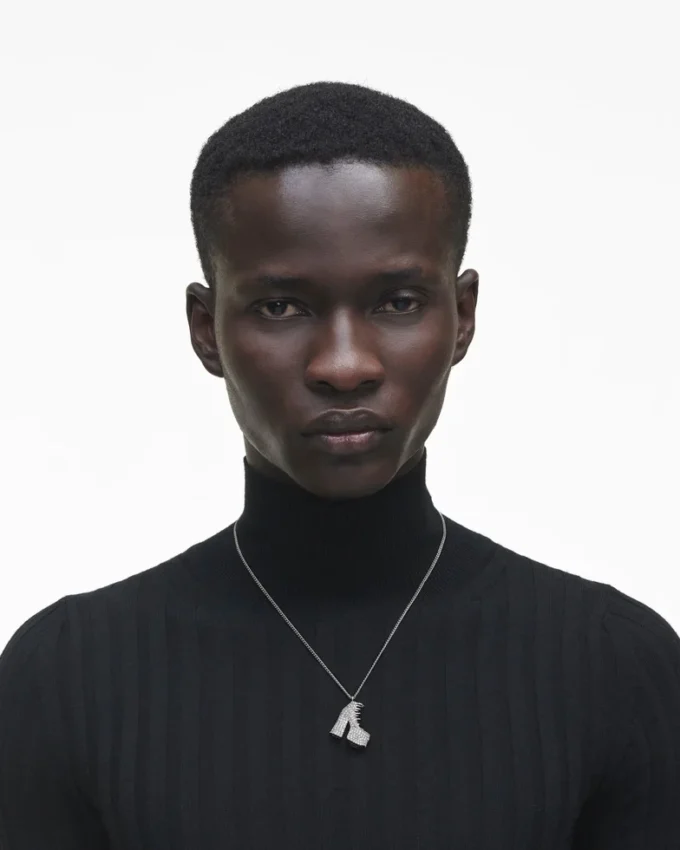 The Pave Kiki Boot Necklace The Pave Kiki Boot Necklace