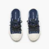 The Puffy Daisy Denim Sneaker Mule