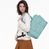 The Puffy Nylon Large Tote Bag The Puffy Nylon Large Tote Bag