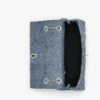 The Quilted Denim Dual Convertible Shoulder Bag