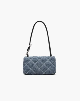 the quilted denim mini dual shoulder bag 2 330x413 - The Quilted Denim Mini Dual Shoulder Bag