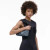 The Quilted Denim Snapshot Convertible Shoulder Bag