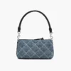 The Quilted Denim Snapshot Convertible Shoulder Bag