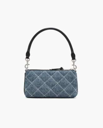 The Quilted Denim Snapshot Convertible Shoulder Bag
