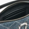 The Quilted Denim Snapshot Convertible Shoulder Bag