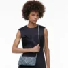 The Quilted Denim Snapshot Convertible Shoulder Bag