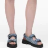 The Quilted Denim Sunny Sandal