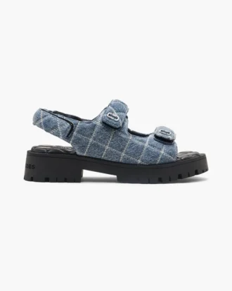 The Quilted Denim Sunny Sandal
