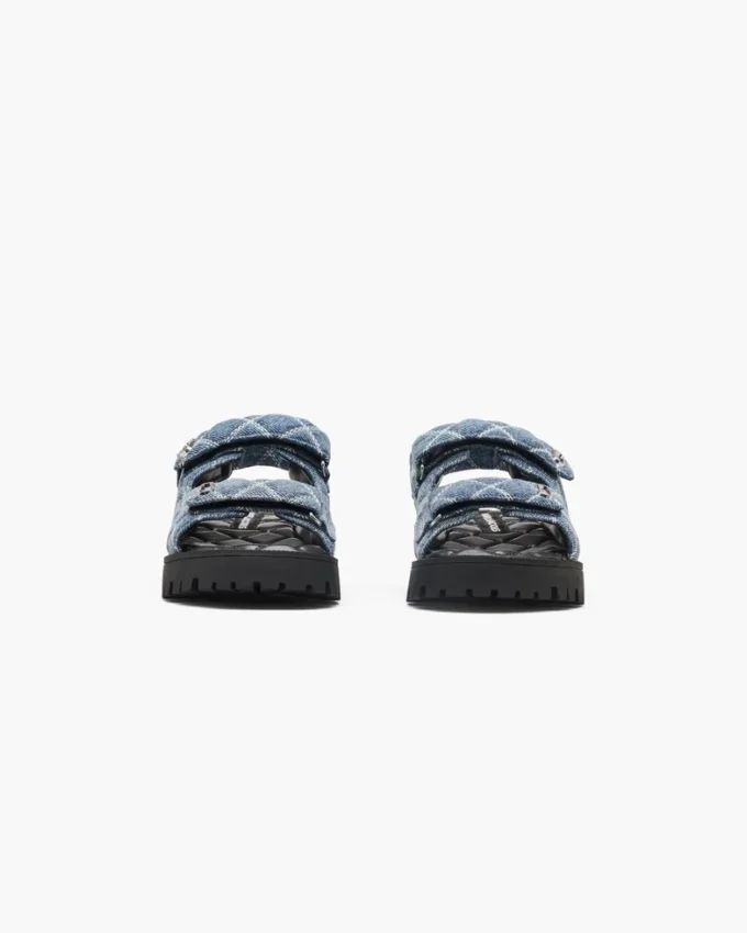 The Quilted Denim Sunny Sandal