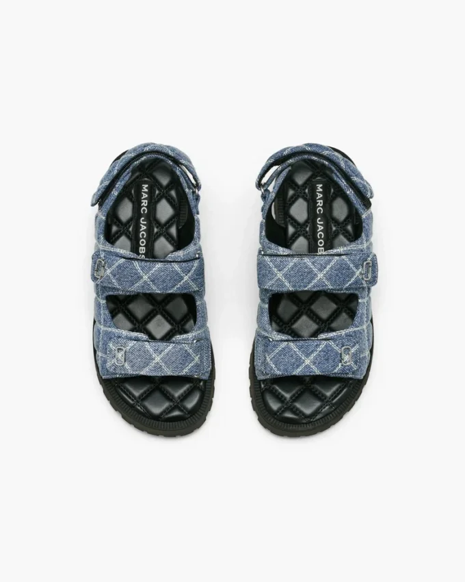 The Quilted Denim Sunny Sandal