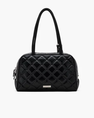 The Quilted Leather Dual Satchel