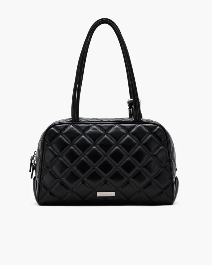 The Quilted Leather Dual Satchel The Quilted Leather Dual Satchel