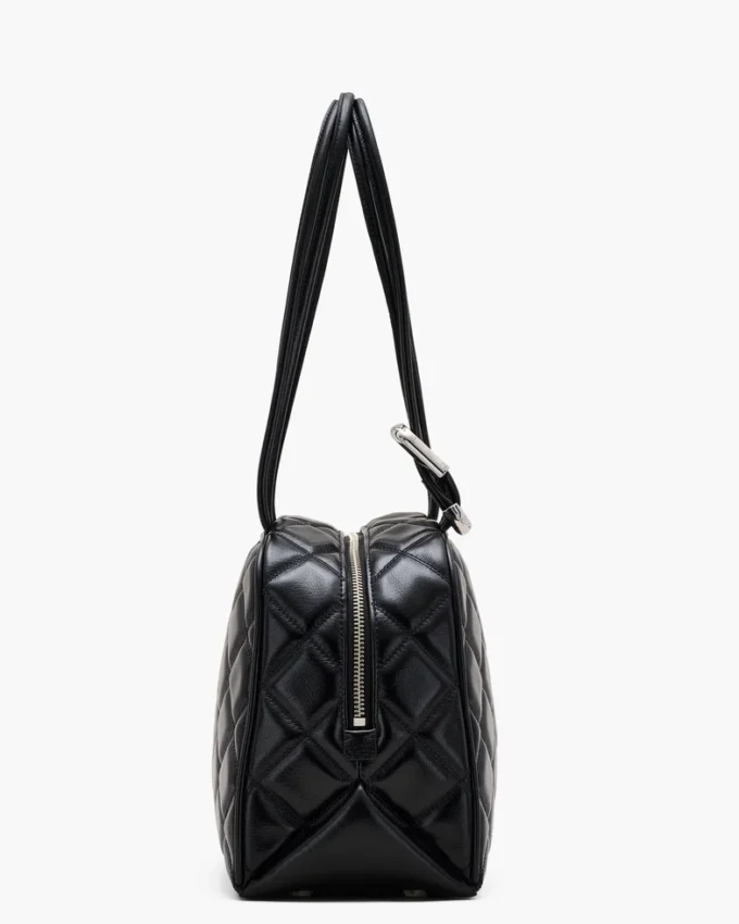 The Quilted Leather Dual Satchel The Quilted Leather Dual Satchel