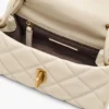 The Quilted Mini Dual Shoulder Bag The Quilted Mini Dual Shoulder Bag