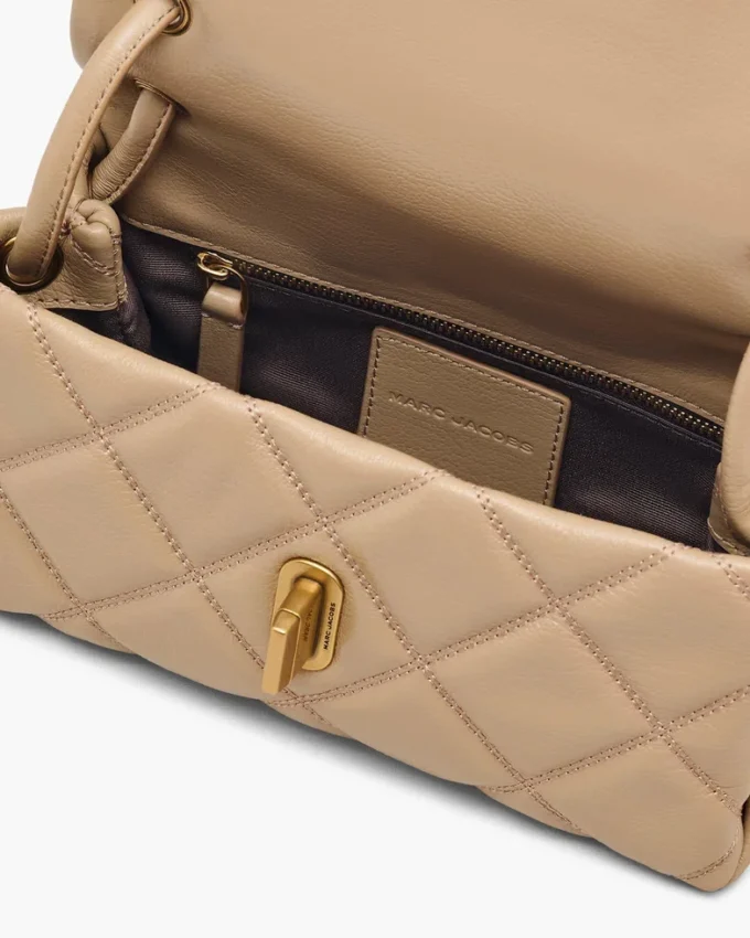 The Quilted Mini Dual Shoulder Bag The Quilted Mini Dual Shoulder Bag