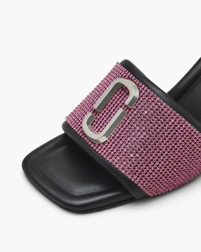 The Rhinestone J Marc Heeled Sandal The Rhinestone J Marc Heeled Sandal