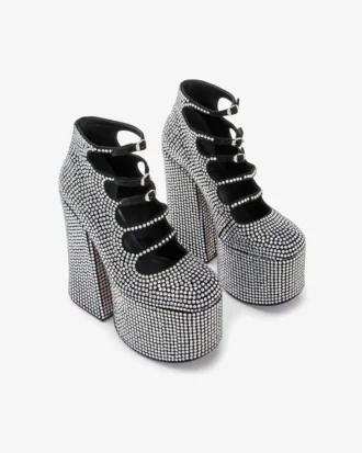 The Rhinestone Kiki Ankle Boot