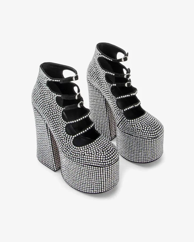 The Rhinestone Kiki Ankle Boot The Rhinestone Kiki Ankle Boot