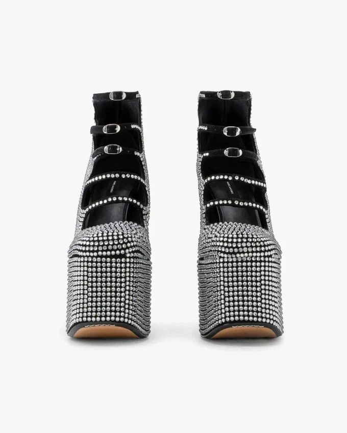 The Rhinestone Kiki Ankle Boot The Rhinestone Kiki Ankle Boot