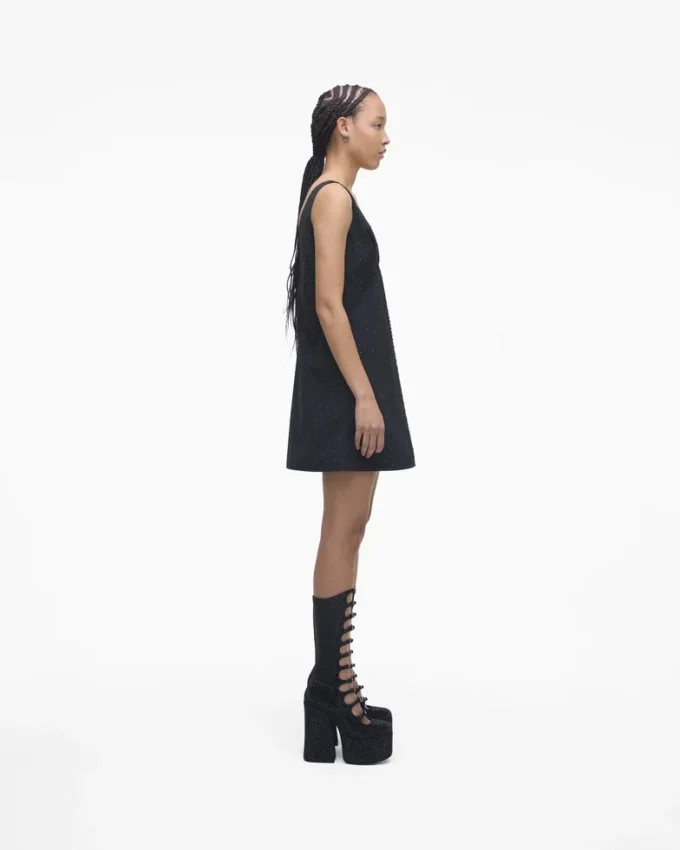 The Rhinestone Kiki Knee-High Boot The Rhinestone Kiki Knee-High Boot