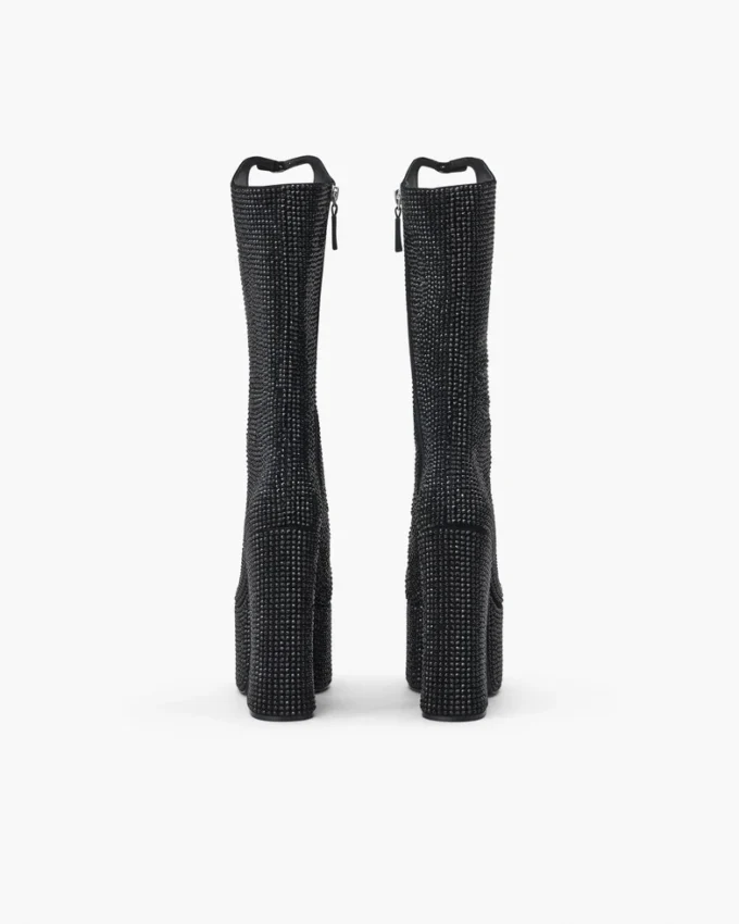 The Rhinestone Kiki Knee-High Boot The Rhinestone Kiki Knee-High Boot