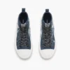 The Rip And Repair Denim High Top Sneaker The Rip And Repair Denim High Top Sneaker