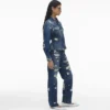 The Rip And Repair Fluted Denim Jacket The Rip And Repair Fluted Denim Jacket