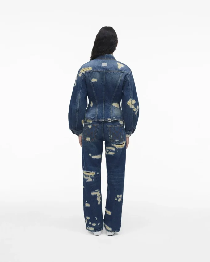 The Rip And Repair Fluted Denim Jacket The Rip And Repair Fluted Denim Jacket