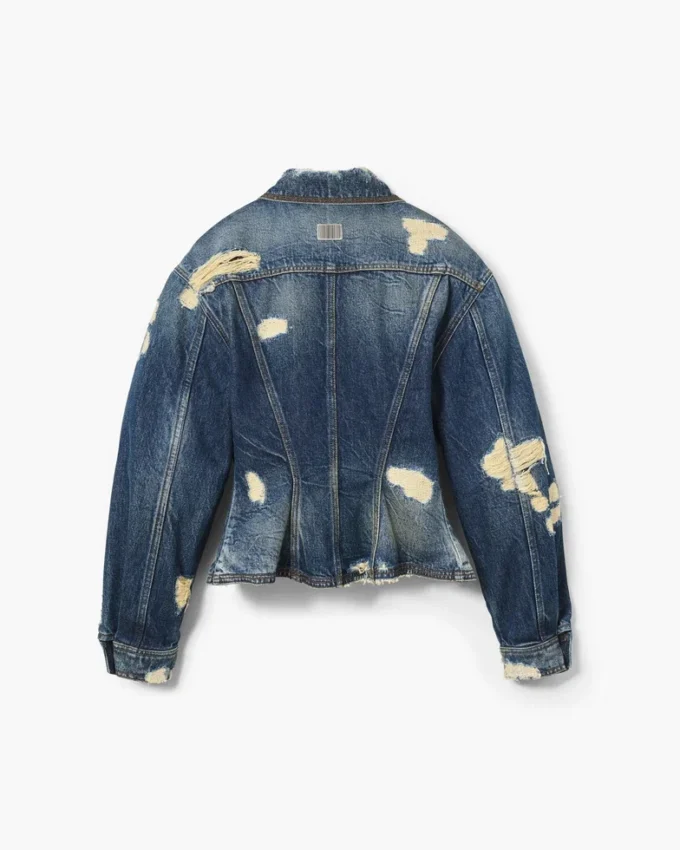 The Rip And Repair Fluted Denim Jacket The Rip And Repair Fluted Denim Jacket